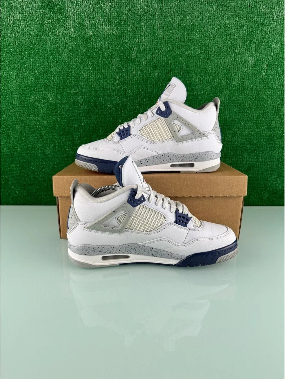 Size 8.5 - Jordan 4 Retro Mid Midnight Navy
